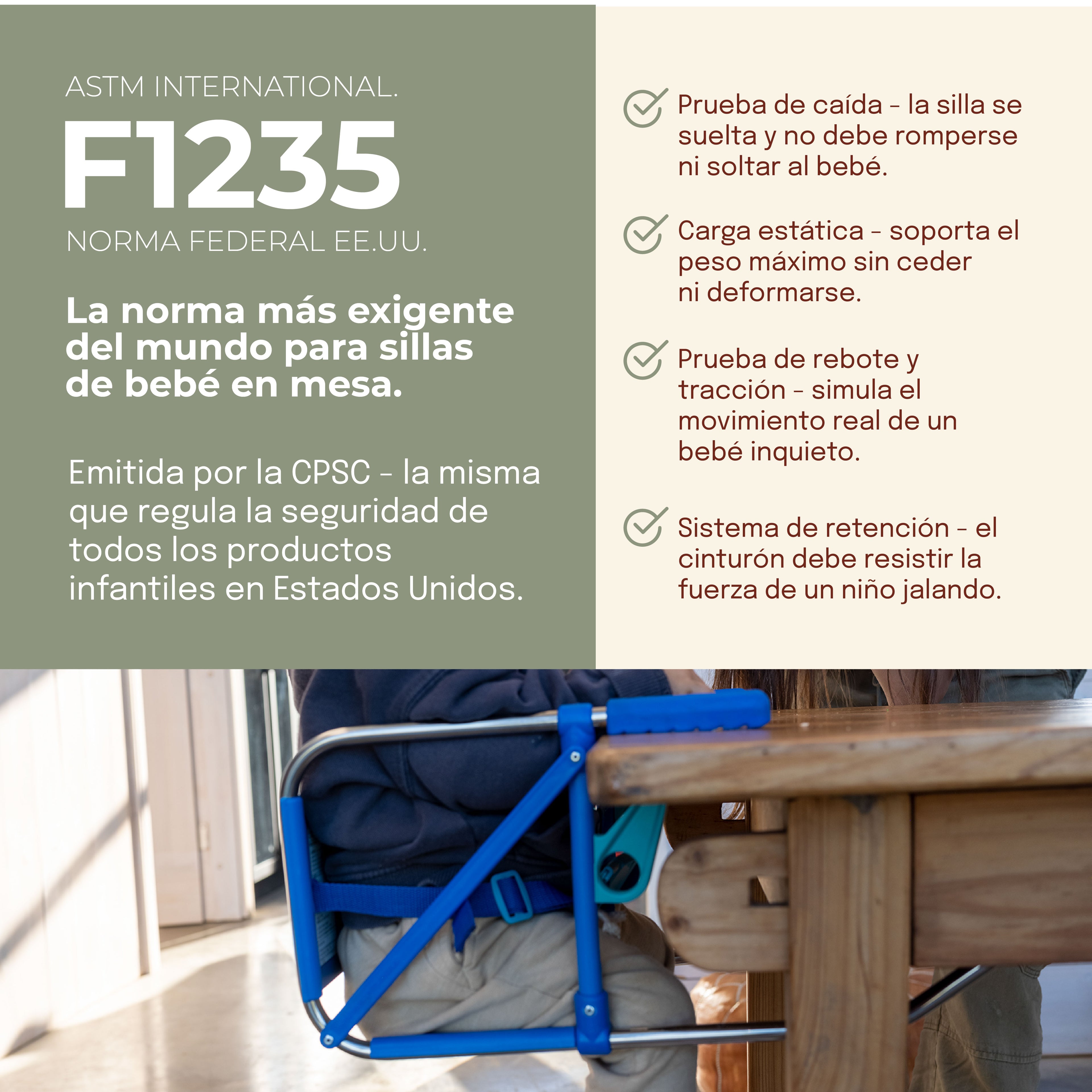 Silla Clak Azul